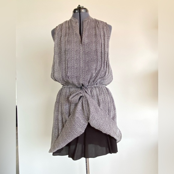 Rag and Bone Carly Printed Mini Dress - Picture 4 of 5